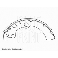 ADK84126 BLUE PRINT Комплект тормозных колодок