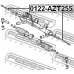 0122-AZT255 FEBEST Осевой шарнир, рулевая тяга