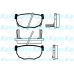 BP-6542 KAVO PARTS Комплект тормозных колодок, дисковый тормоз