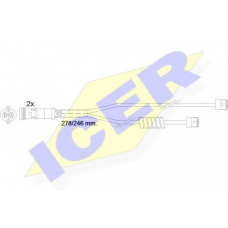 610302 E C ICER Сигнализатор, износ тормозных колодок