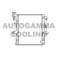 105661 AUTOGAMMA Радиатор, охлаждение двигателя