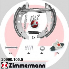 20990.105.5 ZIMMERMANN Комплект тормозных колодок