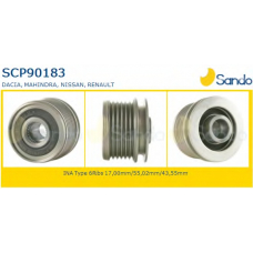 SCP90183 SANDO Ременный шкив, генератор
