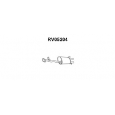 RV05204 VENEPORTE Глушитель выхлопных газов конечный