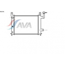 DN2046 AVA Радиатор, охлаждение двигателя