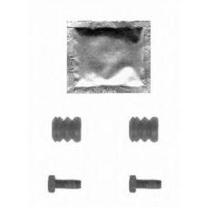 8DZ 355 204-891 HELLA PAGID Комплектующие, колодки дискового тормоза