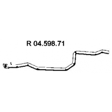 04.598.71 EBERSPACHER Труба выхлопного газа