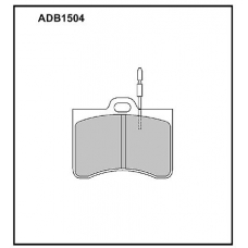 ADB1504 Allied Nippon Тормозные колодки