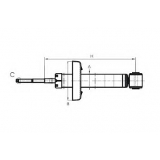 Z 1695 SCT Амортизатор