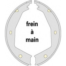 M777 MGA Комплект тормозных колодок, стояночная тормозная с
