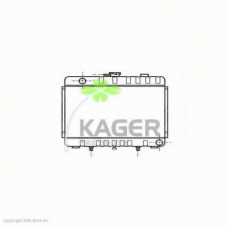 31-2491 KAGER Радиатор, охлаждение двигателя