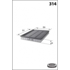 ELP9031 MECAFILTER Воздушный фильтр