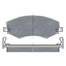 SP 151 SCT Комплект тормозных колодок, дисковый тормоз