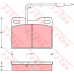 GDB1075 TRW Комплект тормозных колодок, дисковый тормоз