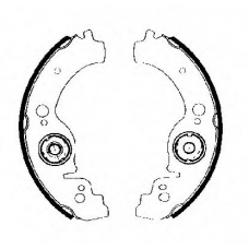 BS626K QUINTON HAZELL Комплект тормозных колодок