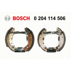 0 204 114 506 BOSCH Комплект тормозных колодок