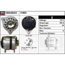 DRA3654 DELCO REMY Генератор