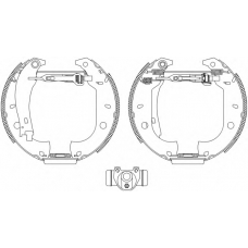 R0760 PAGID Комплект тормозных колодок