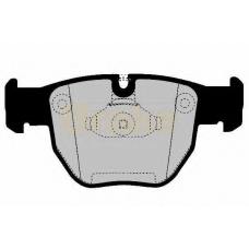 PA1566 BRAKE ENGINEERING Комплект тормозных колодок, дисковый тормоз