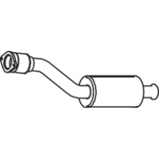 73326 DINEX Предглушитель выхлопных газов