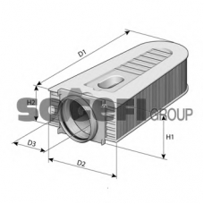 PA7705 COOPERSFIAAM FILTERS Воздушный фильтр