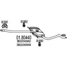 01.80440 MTS Средний глушитель выхлопных газов