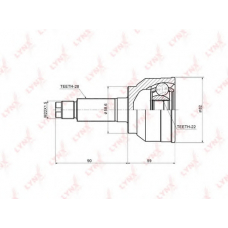 CO3639 LYNX Co-3639 шрус наружный mazda 3 1.5 05>