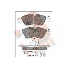 RB1104-203 R BRAKE Комплект тормозных колодок, дисковый тормоз