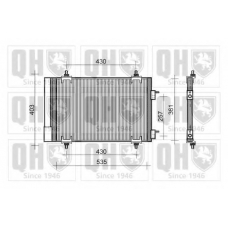 QCN462 QUINTON HAZELL Конденсатор, кондиционер