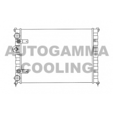 100956 AUTOGAMMA Радиатор, охлаждение двигателя