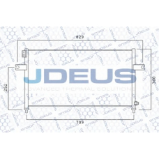 719M51 JDEUS Конденсатор, кондиционер