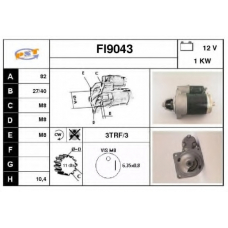 FI9043 SNRA Стартер