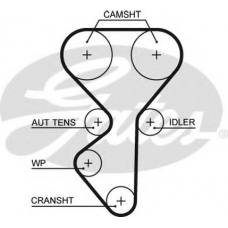 5631XS GATES Ремень ГРМ