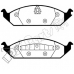 IBD-1093 IPS Parts Комплект тормозных колодок, дисковый тормоз