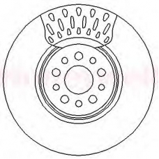 562394B BENDIX Тормозной диск