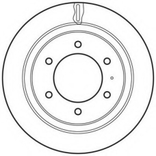 562665JC JURID Тормозной диск