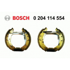 0 204 114 554 BOSCH Комплект тормозных колодок