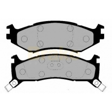 PA1060 BRAKE ENGINEERING Комплект тормозных колодок, дисковый тормоз