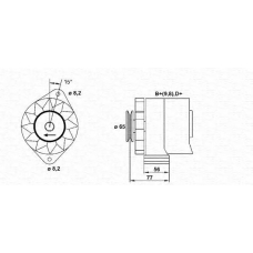 943356444010 MAGNETI MARELLI Генератор