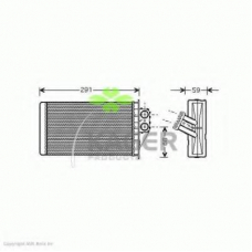 32-0325 KAGER Теплообменник, отопление салона