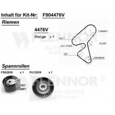 F914448V FLENNOR Комплект ремня грм