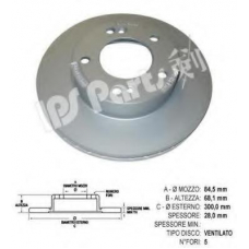 IBT-1S02 IPS Parts Тормозной диск