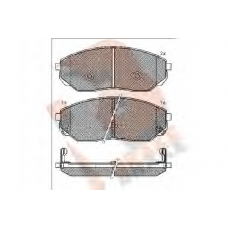 RB1606 R BRAKE Комплект тормозных колодок, дисковый тормоз