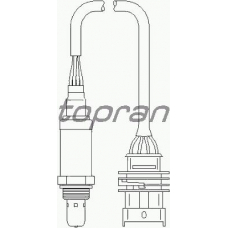 206 628 TOPRAN Лямбда-зонд