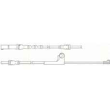 8115 11043 TRISCAN Сигнализатор, износ тормозных колодок