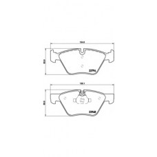 07.B314.34 BREMBO Комплект высокоэффективных тормозных колодок