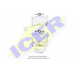 180703-701 ICER Комплект тормозных колодок, дисковый тормоз