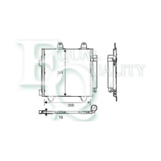 CO0005 EQUAL QUALITY Конденсатор, кондиционер