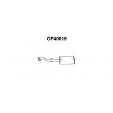 OP40615 VENEPORTE Предглушитель выхлопных газов