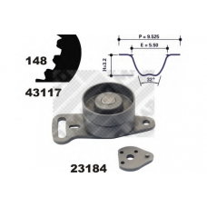 23119 MAPCO Комплект ремня ГРМ